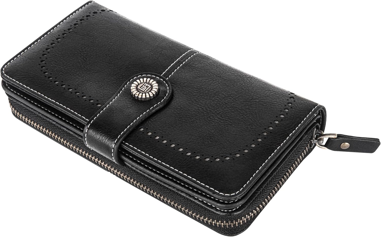 LeatherMax - RFID Leather Wallet with Wrist Strap