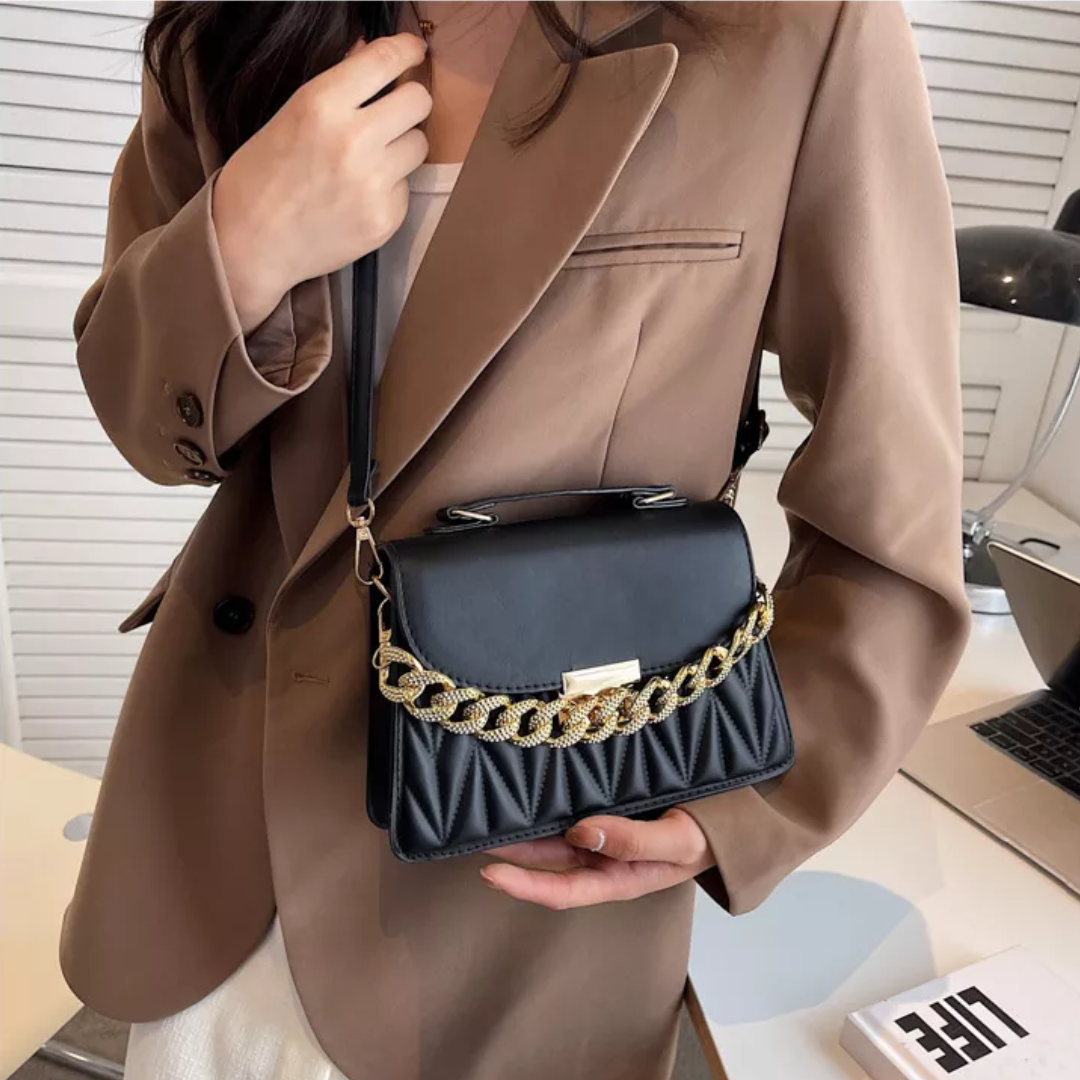 GemmaBag - Elegant Chain Handbag for Evenings Out