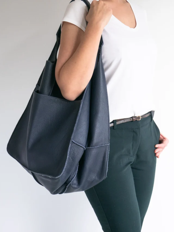Maxine Tote - PU Leather Beach Bag
