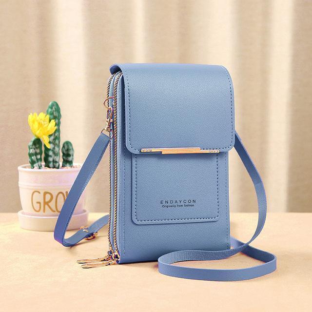 Sonia Wallet - Leather Phone Case with Crossbody Strap