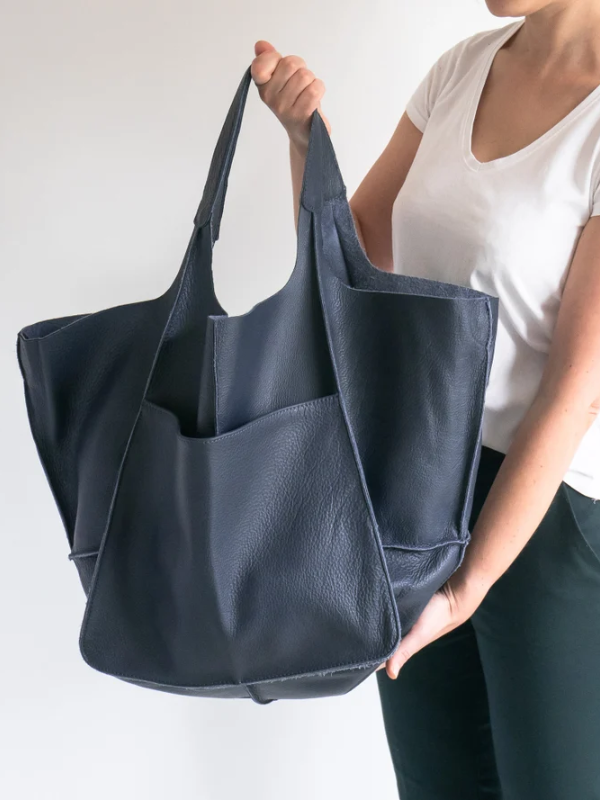 Maxine Tote - PU Leather Beach Bag