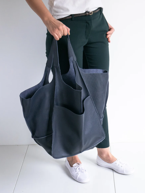 Maxine Tote - PU Leather Beach Bag