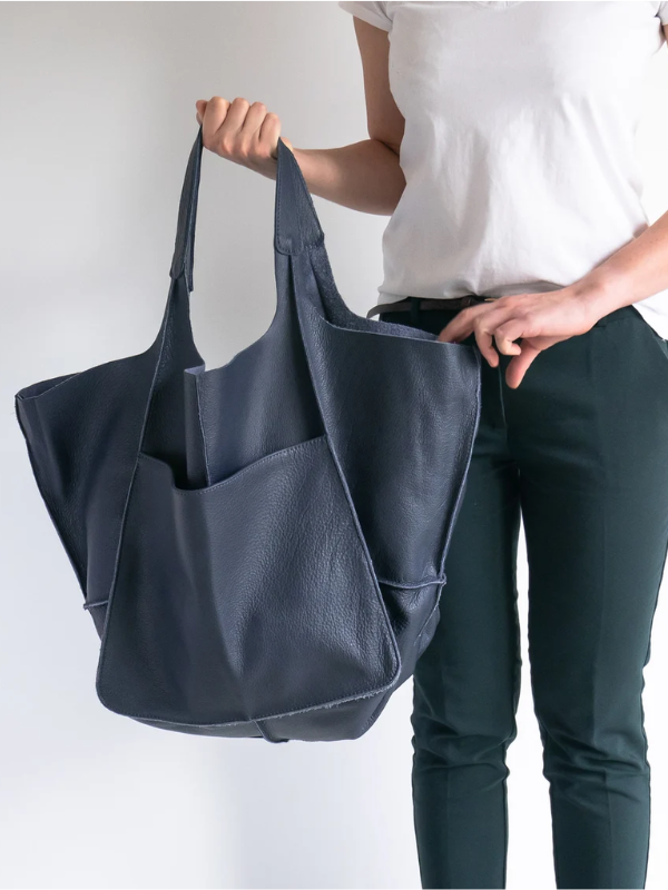 Maxine Tote - PU Leather Beach Bag
