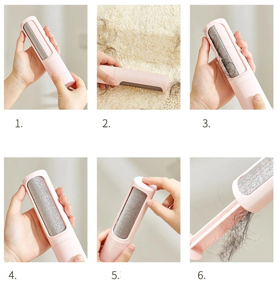 PetClear - Portable Mini Pet Hair Remover for Clothes and Furniture