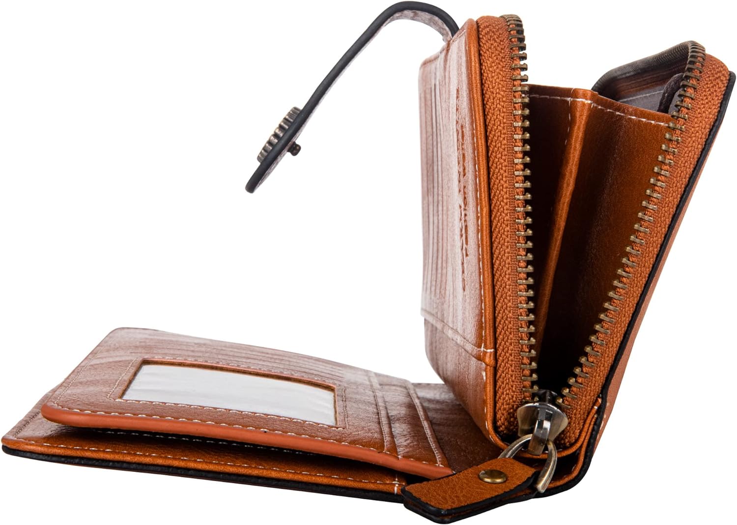 LeatherMax - RFID Leather Wallet with Wrist Strap