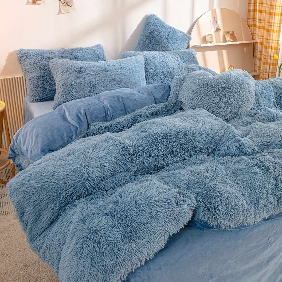 Luxe Velvet Duvet Cover Set - Soft Comfort