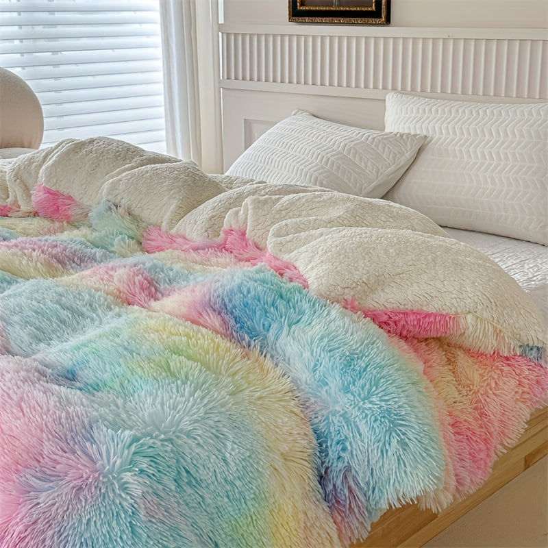 Thick Lambswool Blanket - Warm & Elegant