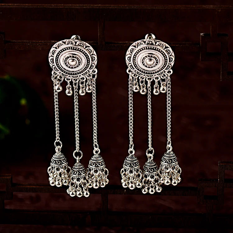 Noura - Boho Ethnic Drop Earrings for Women