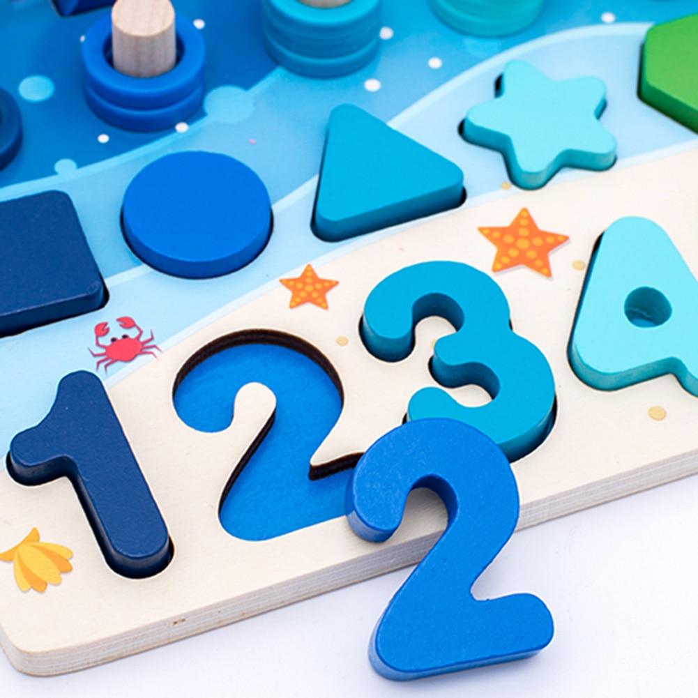 Wooden Montessori Board - Educational Learning Toy for Toddlers