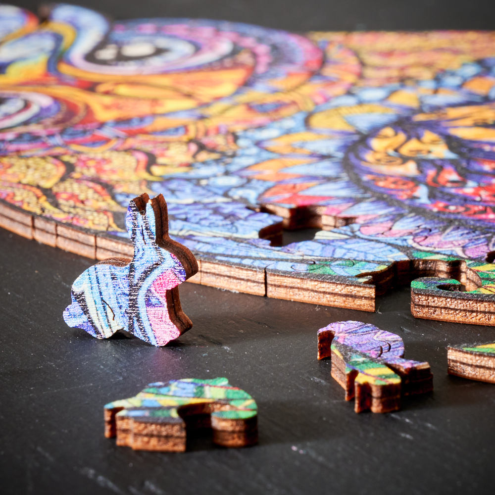 PuzzleCraft - Creative Wooden Animal Puzzles