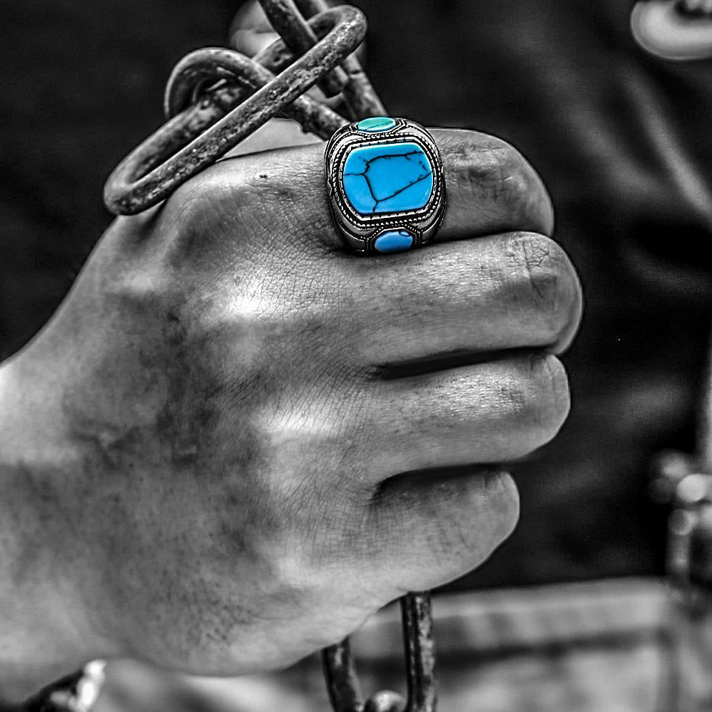 Thorin - Turquoise Men's Ring