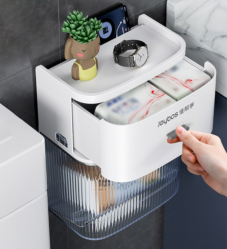 SmartStore - Toilet Paper Holder with Storage