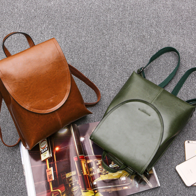 UrbanChic Backpack - Trendy Leather Backpack for Women