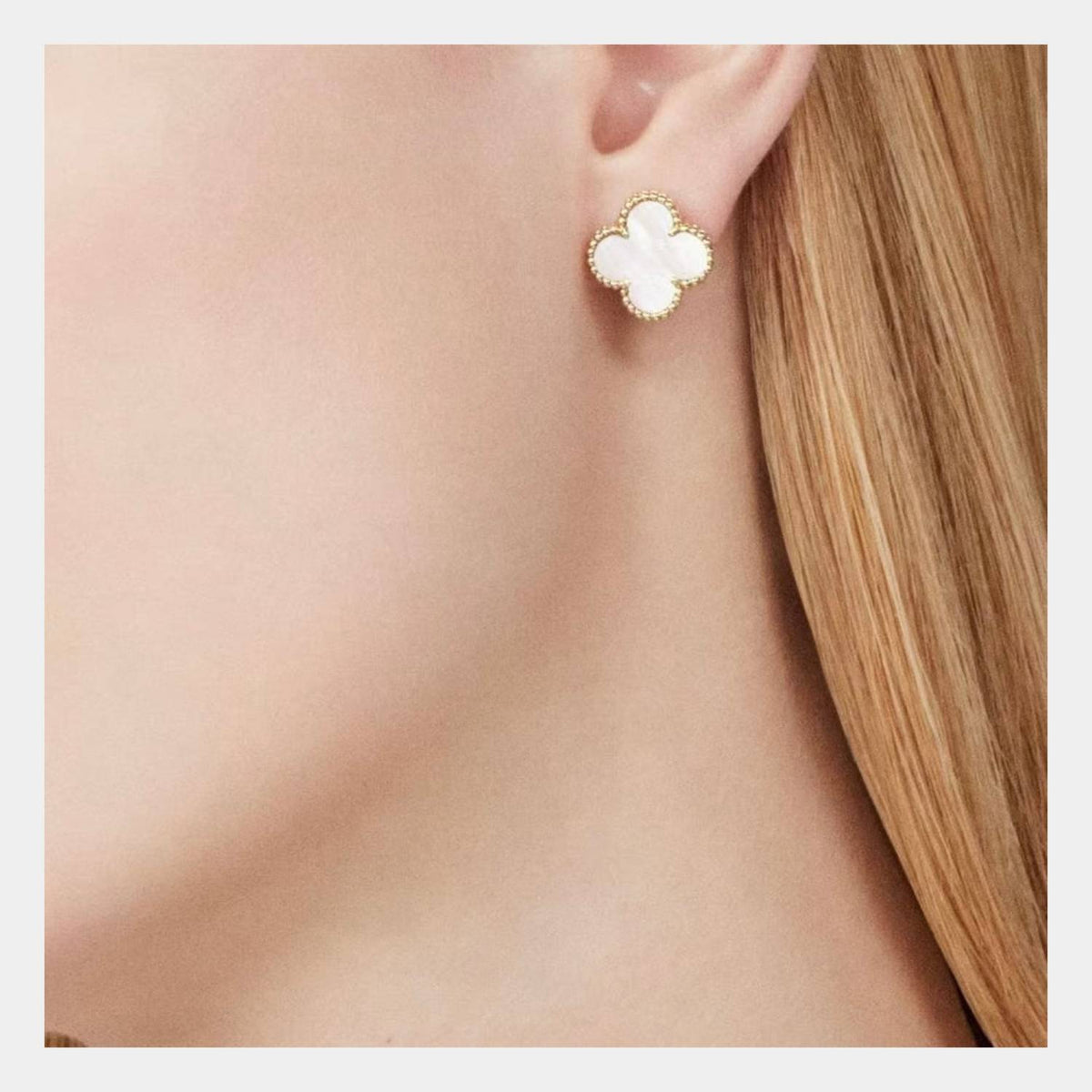 GoldenClove Jewellery Set – Clover Necklace Trio