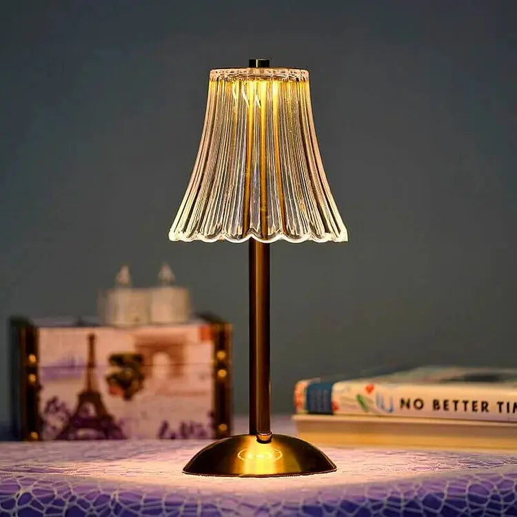 Clarion Luxe Cordless Touch Table Lamp