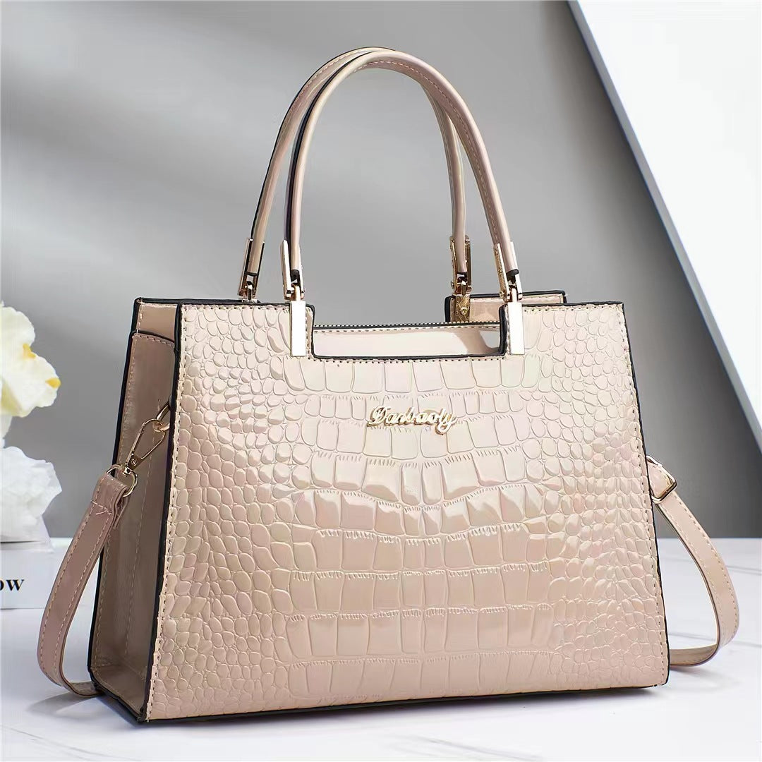 EliteGlam Bag - Elegant Faux Leather Handbag