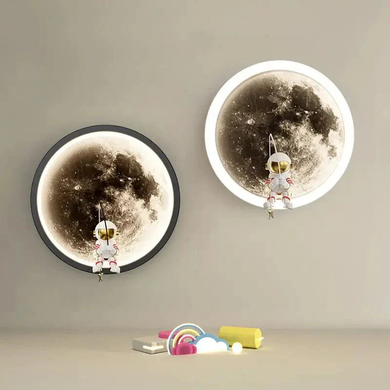 Spacelume Moon LED Wall Lamp - 3D Light