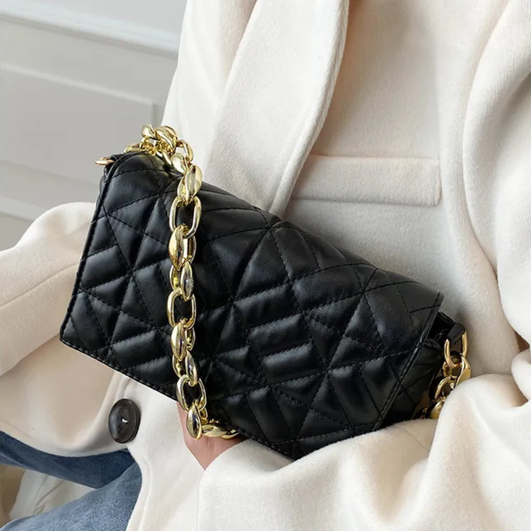 ChariceBag - Jacquard Flap Handbag