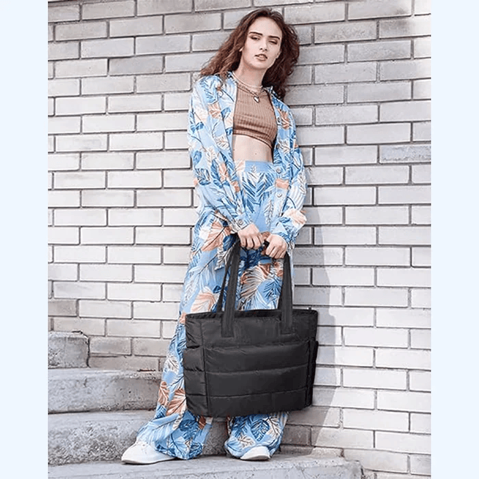 FlexiPuff Bag - Spacious Modern Everyday Handbag