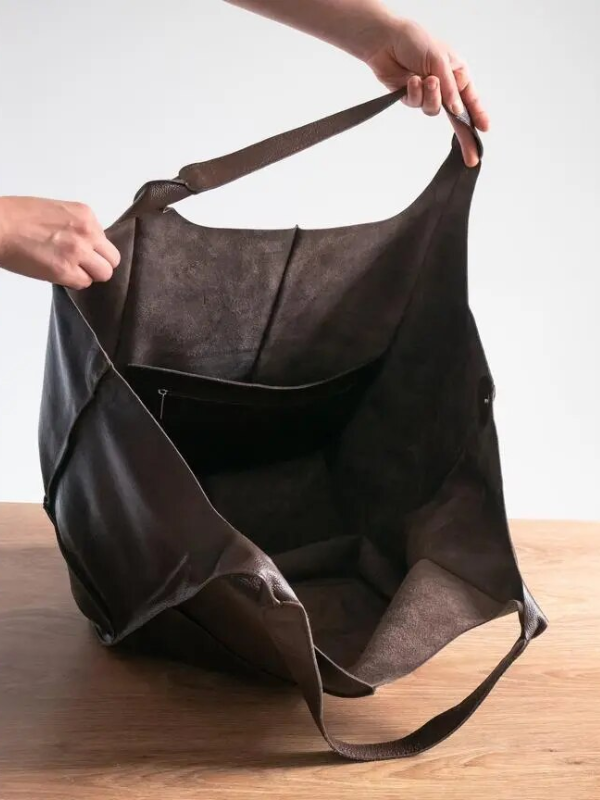 Maxine Tote - PU Leather Beach Bag