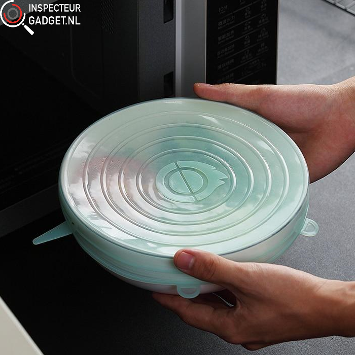 Silicone Food Covers - Reusable Stretch Lids Set