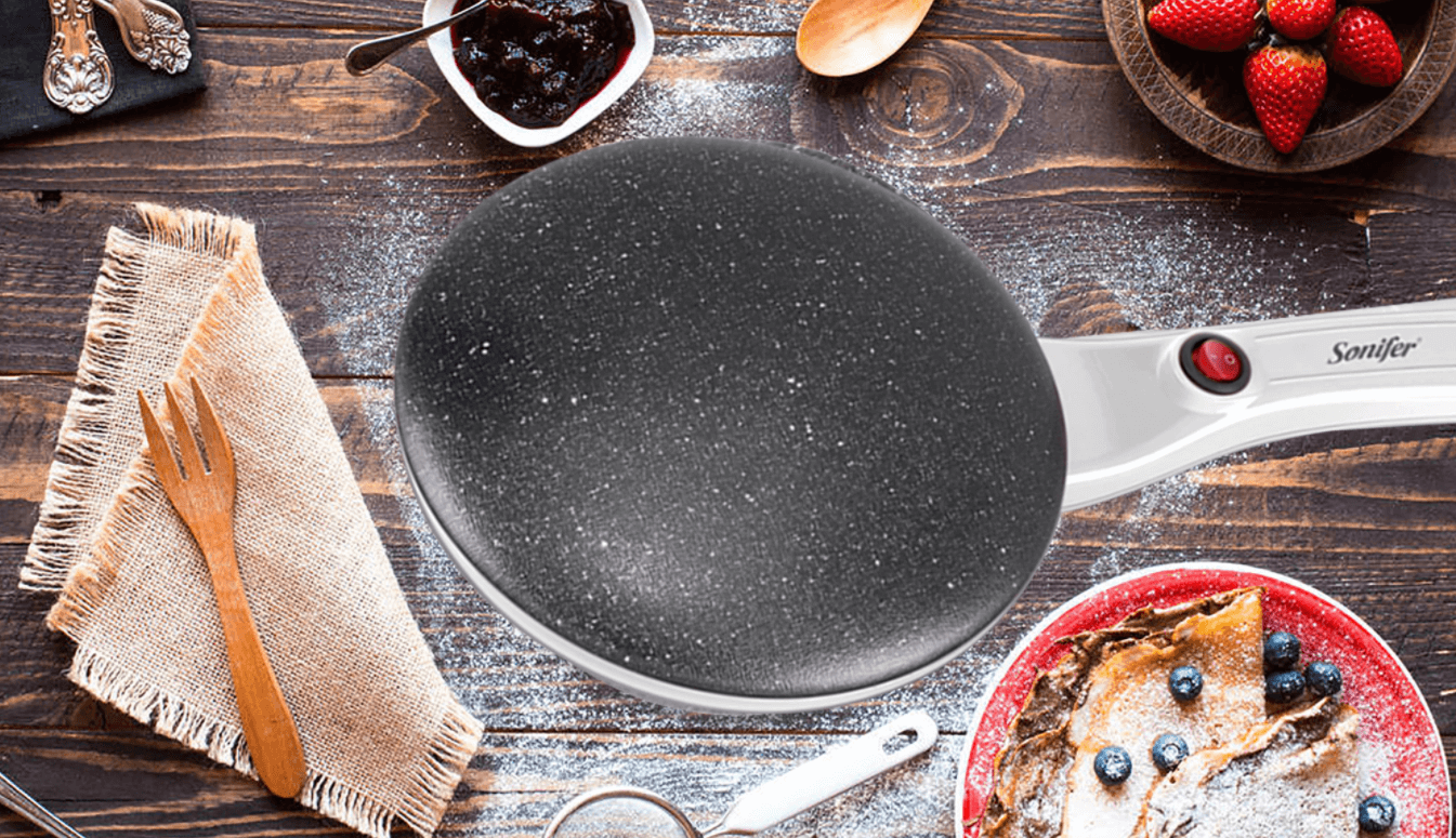CrepeMaster - Electric Crepe & Pancake Maker