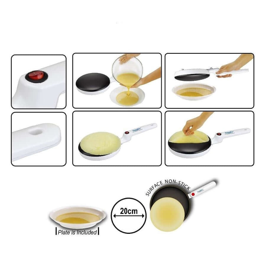 CrepeMaster - Electric Crepe & Pancake Maker