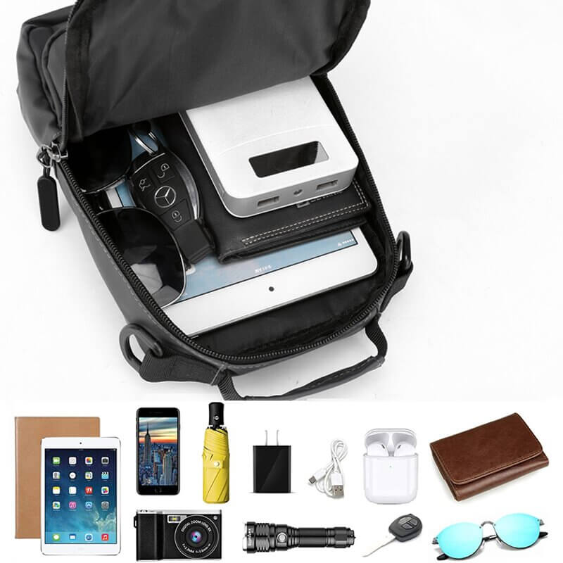 CityTrek Bag – Waterproof Oxford Crossbody