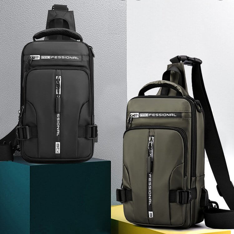 CityTrek Bag – Waterproof Oxford Crossbody