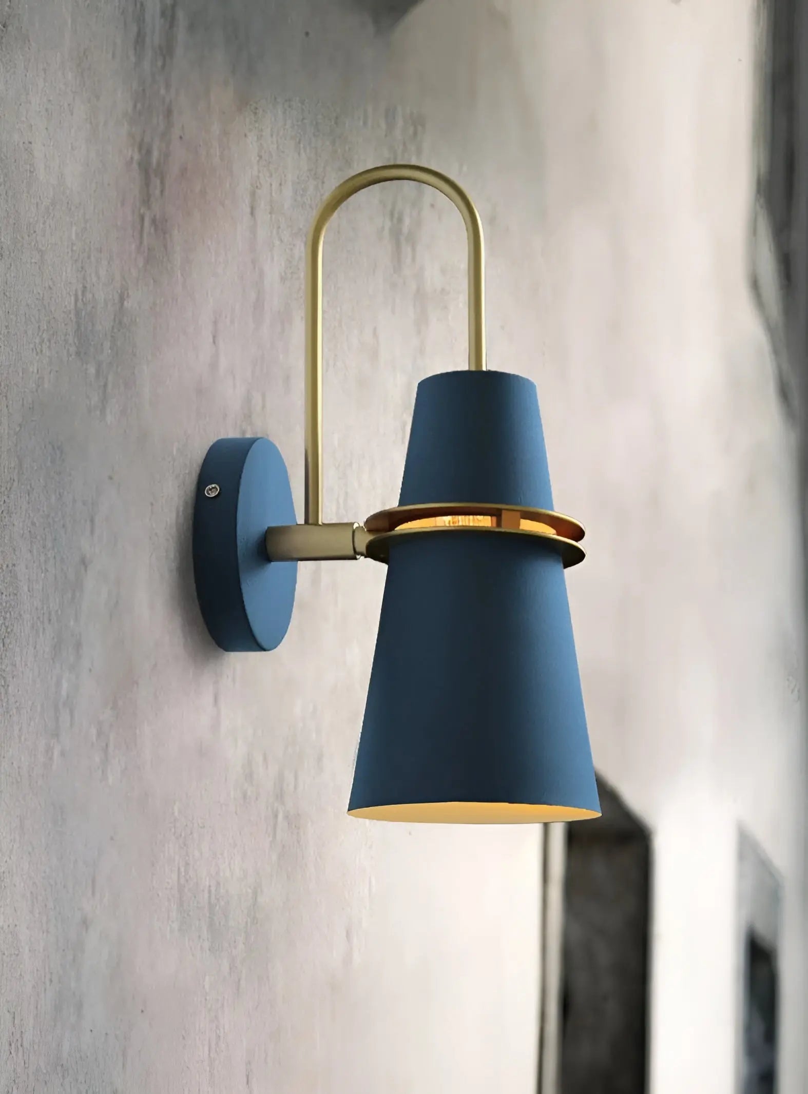 Macaron LED Wall Lamp - Modern Horn Sconce Light