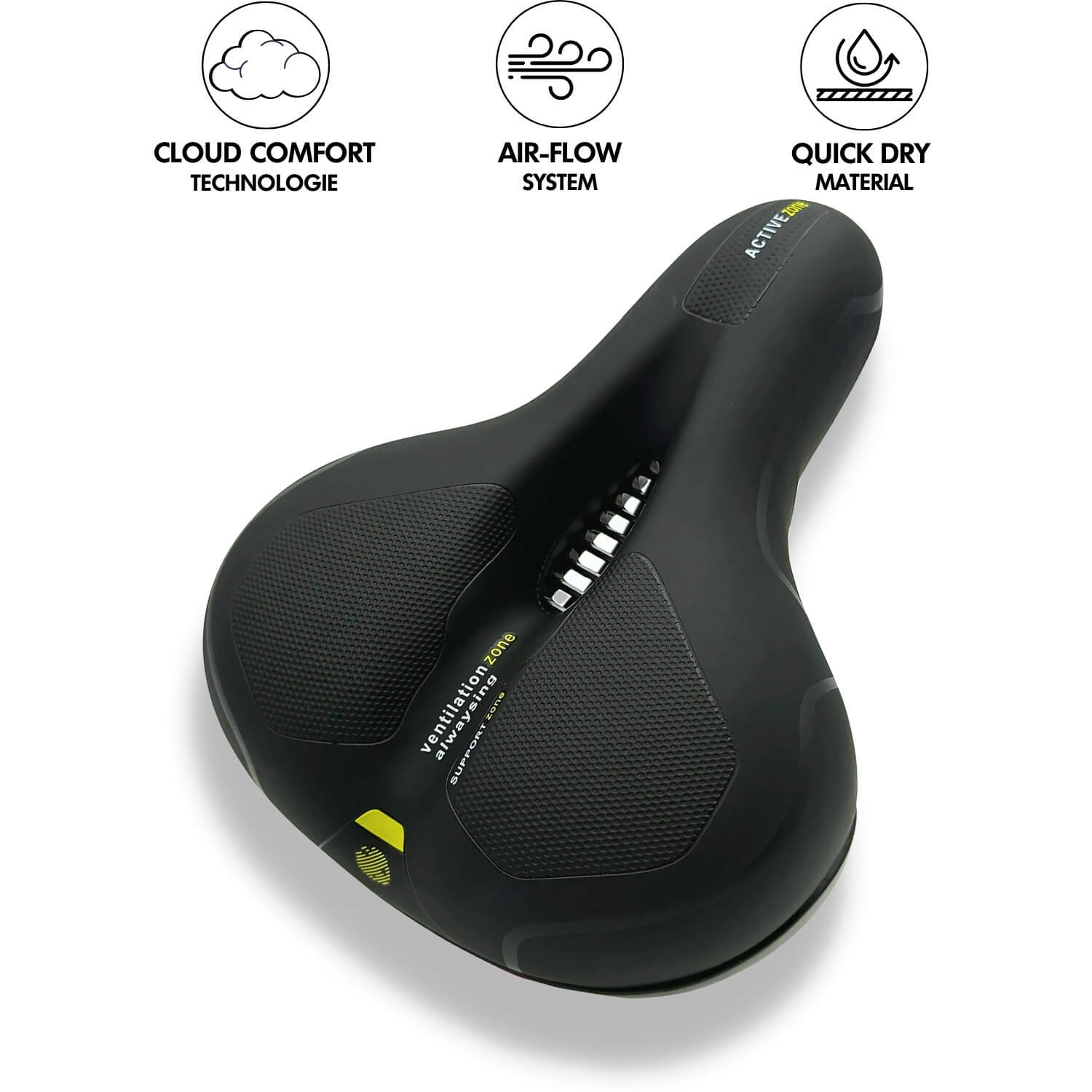 CycleComfort Pro - Ergonomic Gel Bike Saddle