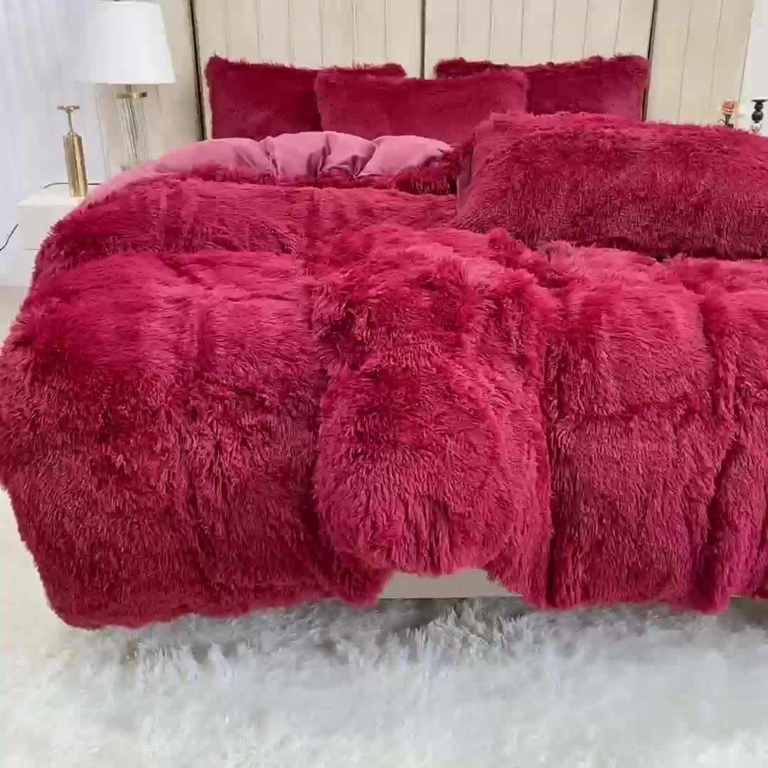 Ultra-Soft Plush Duvet Cover Set - Zipped