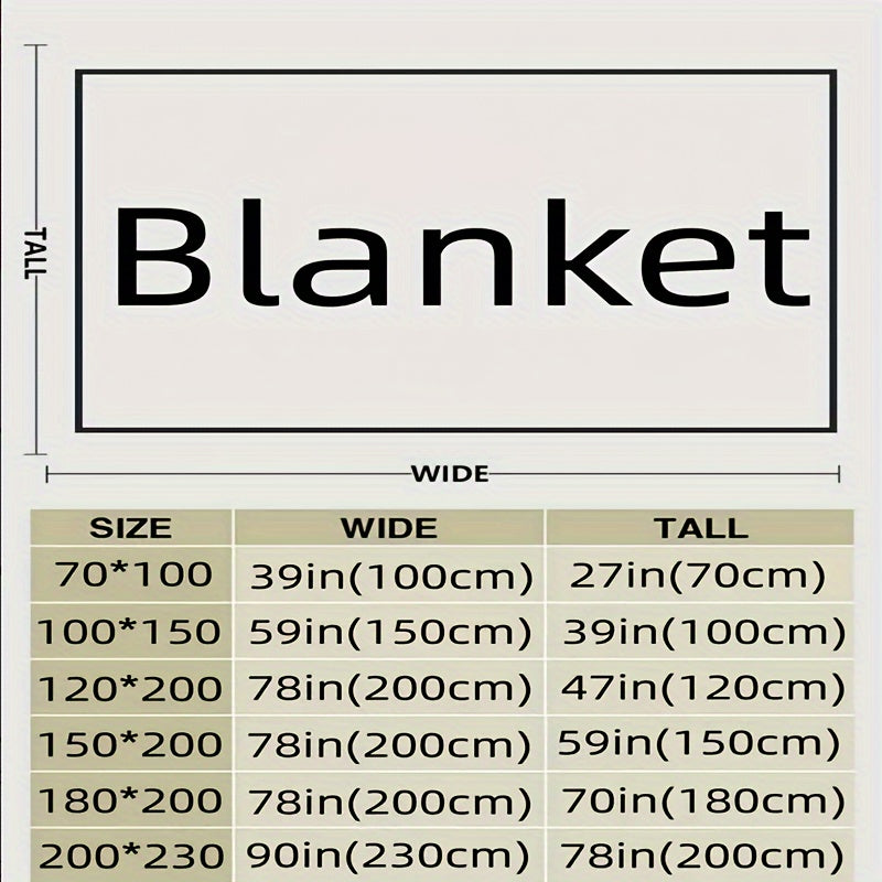 Flannel Blanket - Cozy All-Season Comfort