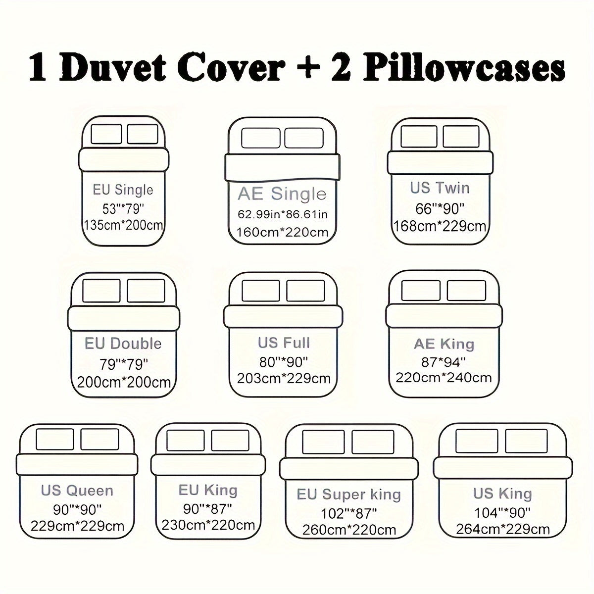 Ultra-Soft Plush Duvet Cover Set - Zipped