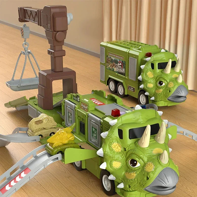 DinoRoar - Foldable Dinosaur Adventure Truck