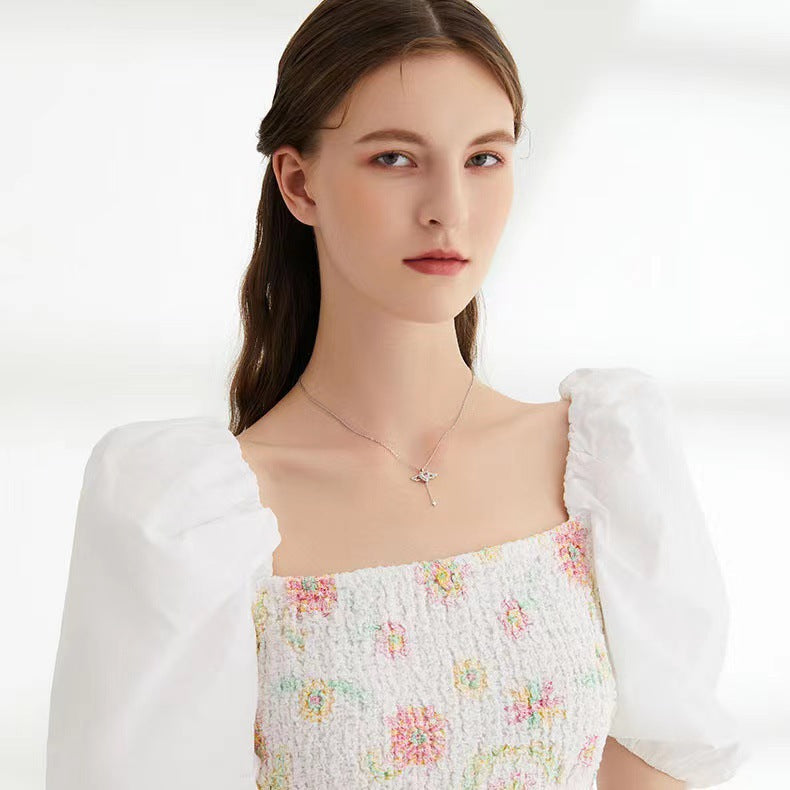 Livia - Angel Wing Pendant Necklace