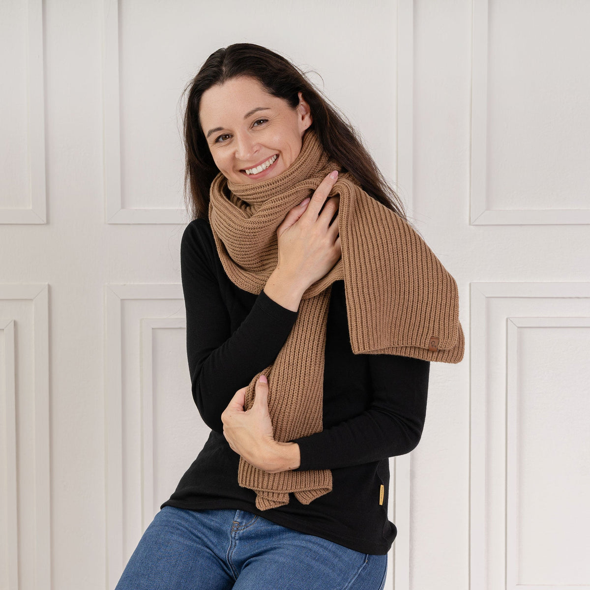 SoftMerino Scarf – Luxe Oversized Merino Wool Scarf