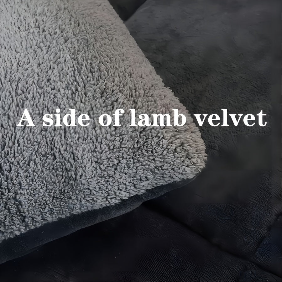 Ultra-Soft Sherpa Fleece Blanket - Cozy Warm