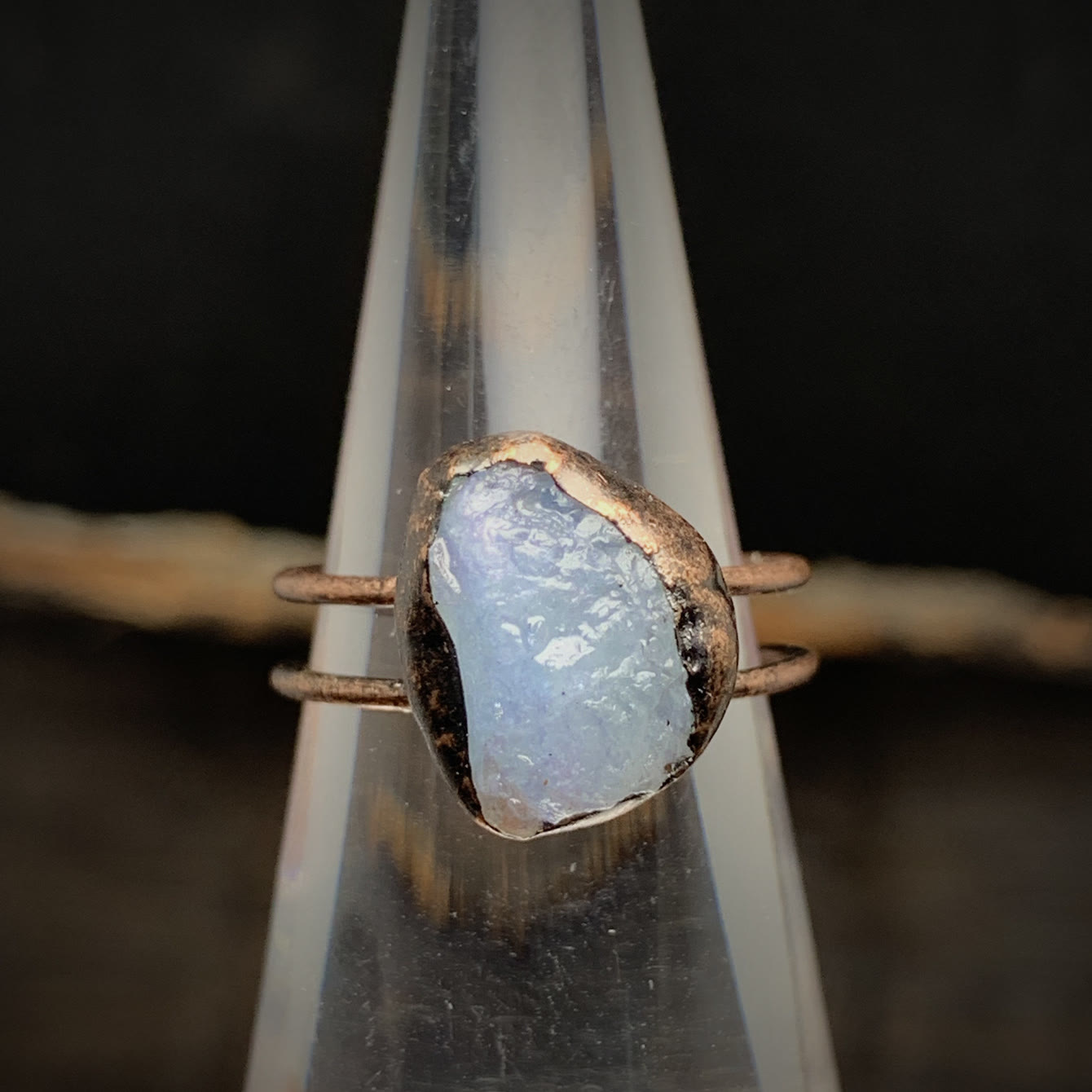 Selina - Natural Raw Birthstone Ring for Women