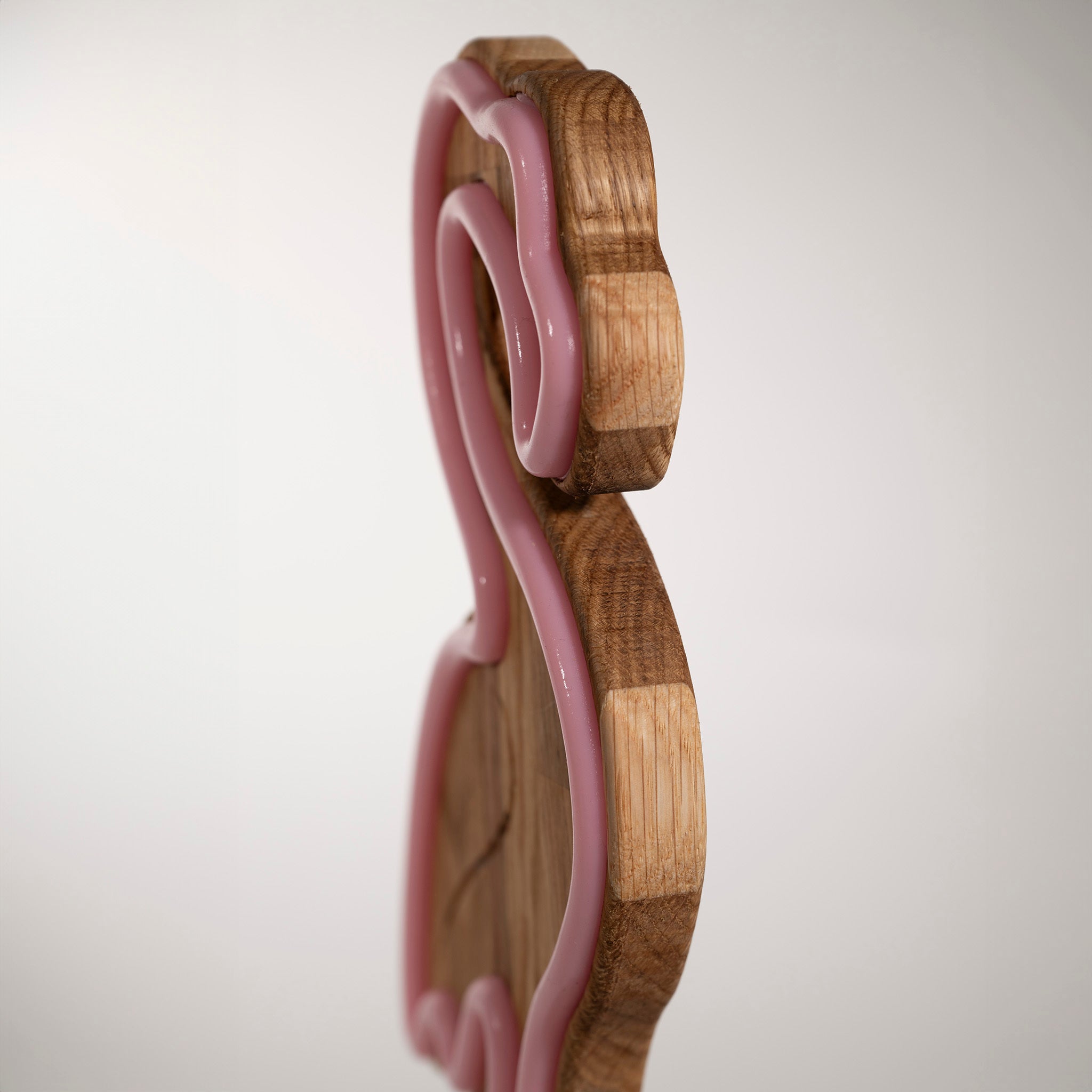 TropicalGlow - Wooden Neon Lamp with Remote