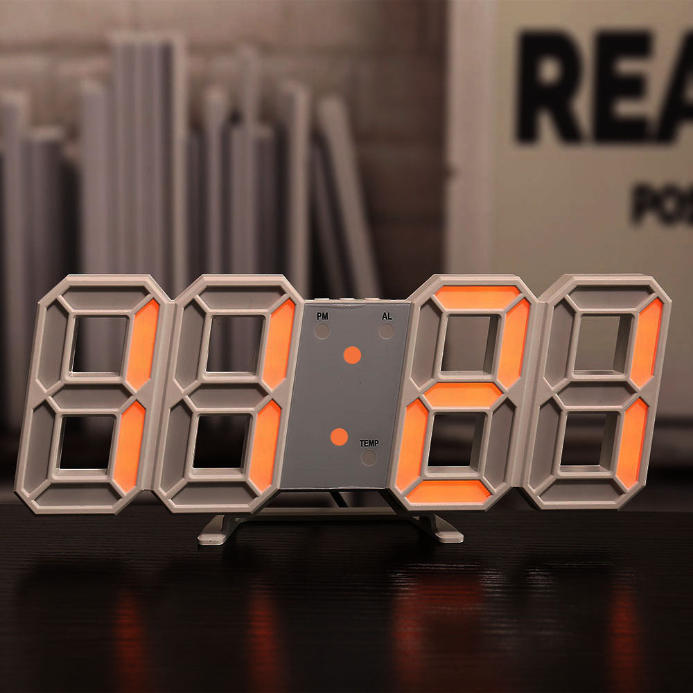 DomoClock - Modern Digital Wall Clock for Your Home