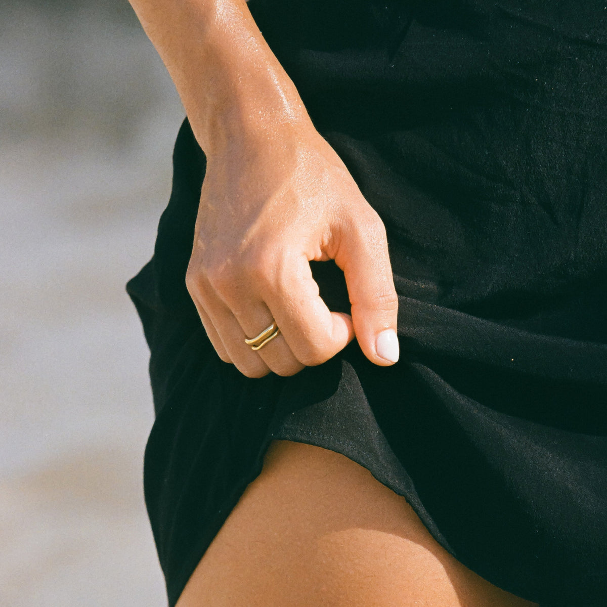 Luna Stackable Ring Set - Elegant Everyday Rings