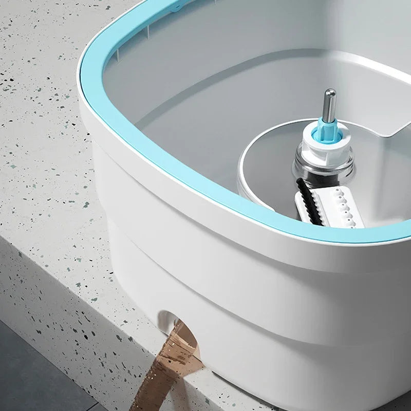 Spin Mop & Bucket Set - Hands-Free Wringing
