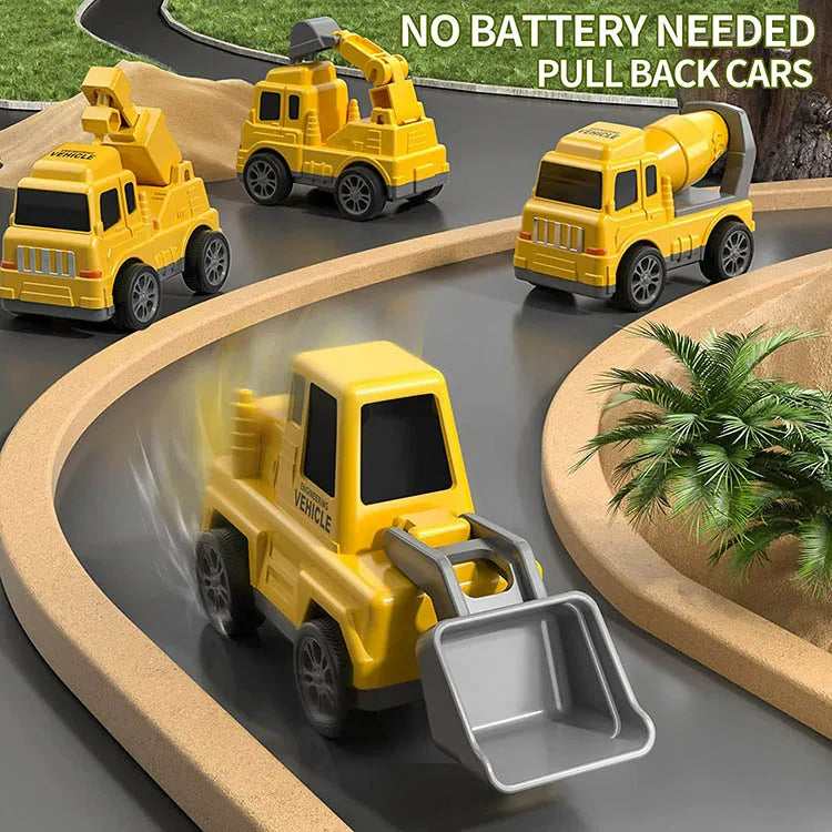 FunCity Trucks – Light & Sound Toy Play Set