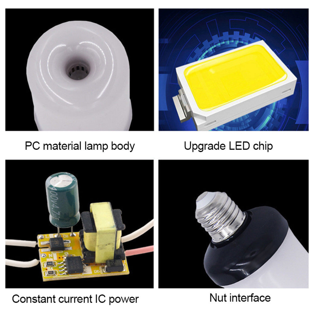 FlameGlow LED Party Lamp - 4 Flame Modes
