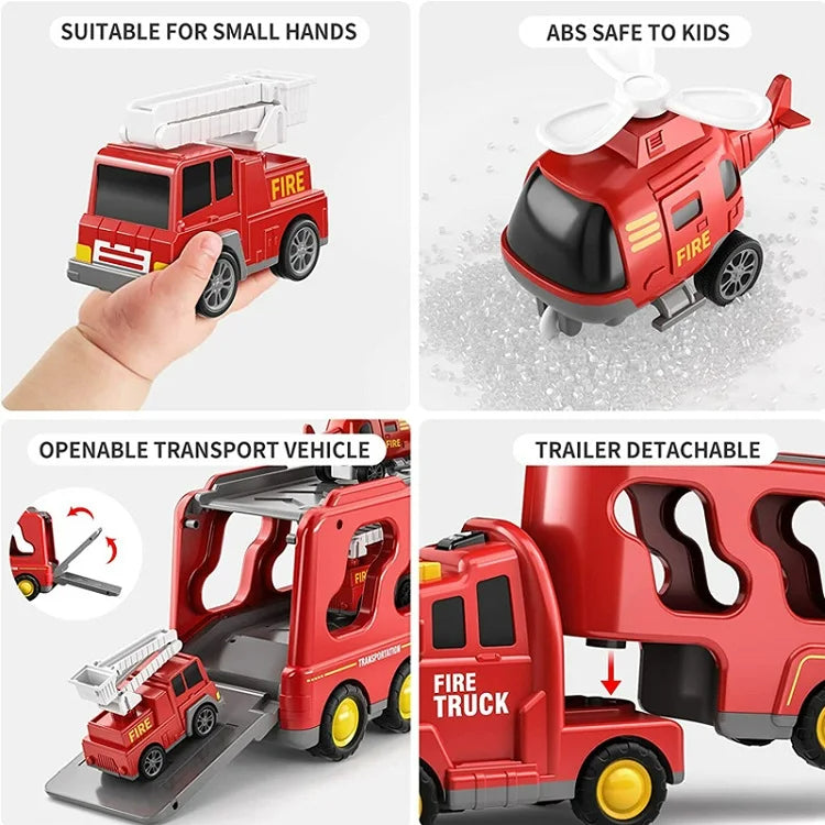 FunCity Trucks - Light and Sound Truck Play Set for Kids