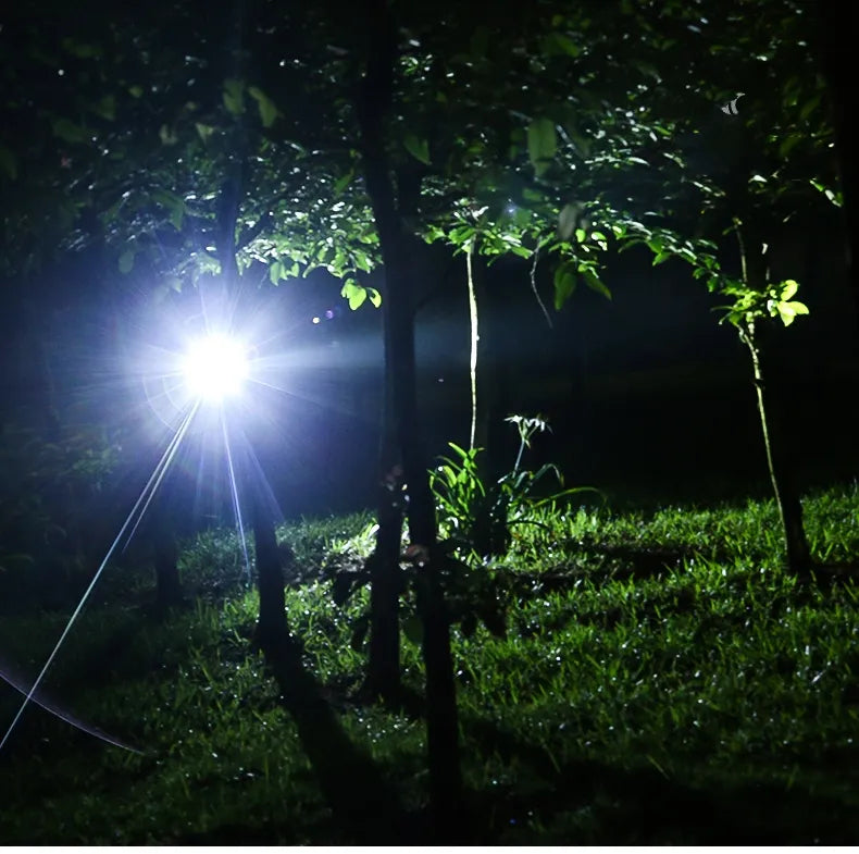 PowerGlow - Rechargeable Waterproof LED Headlamp for Outdoor Adventures