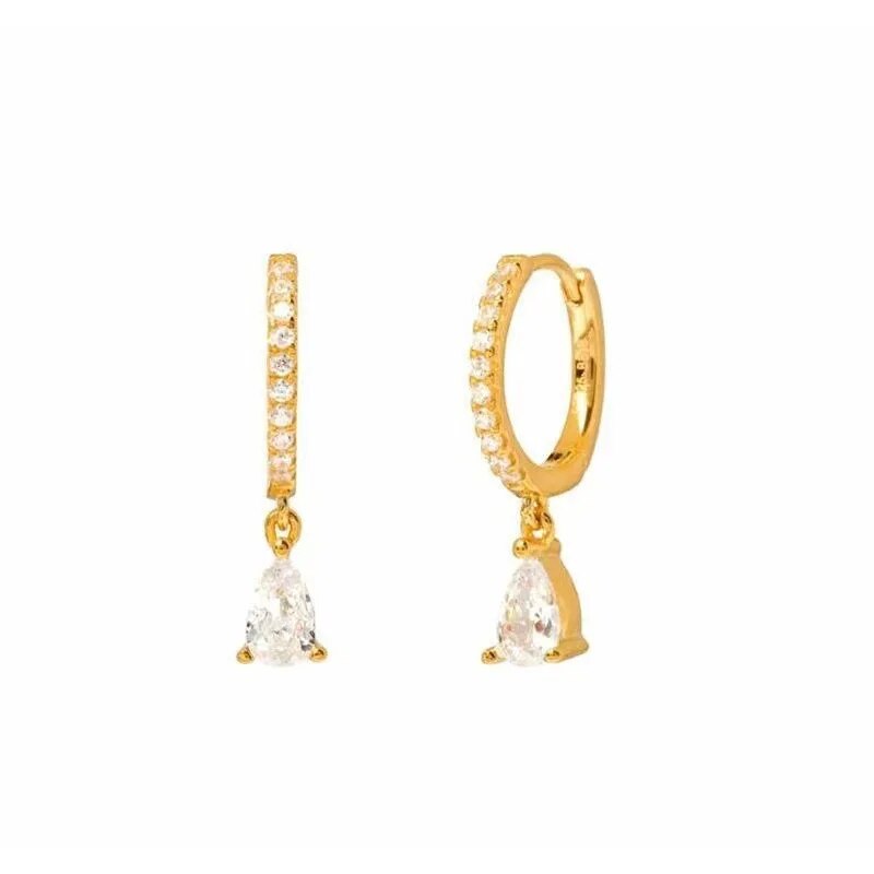 Aurora - Sterling Silver Earrings Set with Hoops and Drops