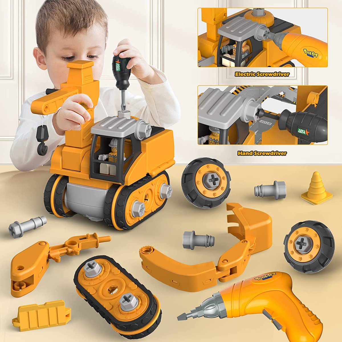 KidBuilder - Creative Construction Toy with Details
