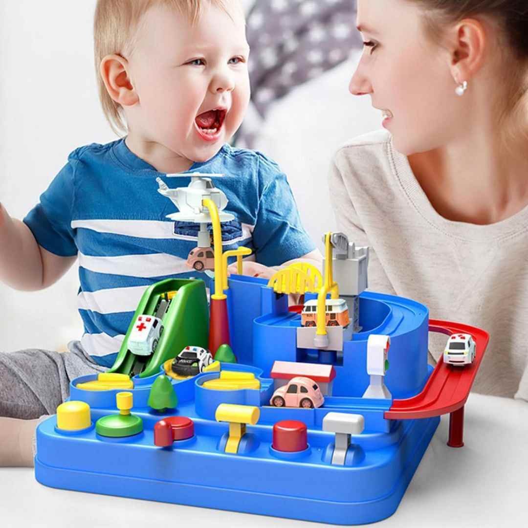 RescueTrack Adventure Set - Educational Toddler Activity Track